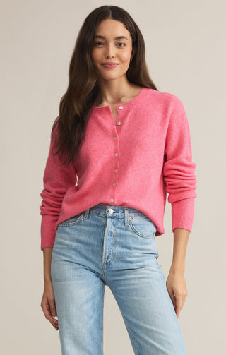 Z Supply | Medina Cardigan Disco Pink